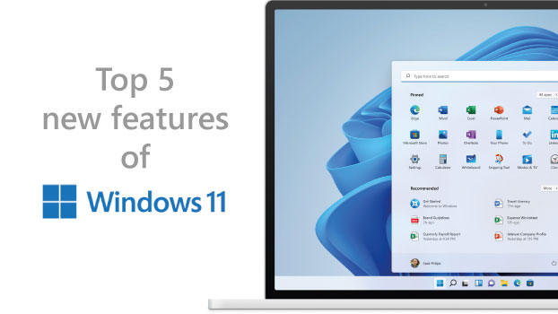 Top 5 new features that have come in hand with Windows 11